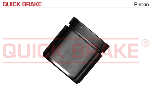 Piston, brake caliper